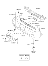 ÖN TAMPON BAĞLANTISI H100 KMY 86539-4F000-HMC
